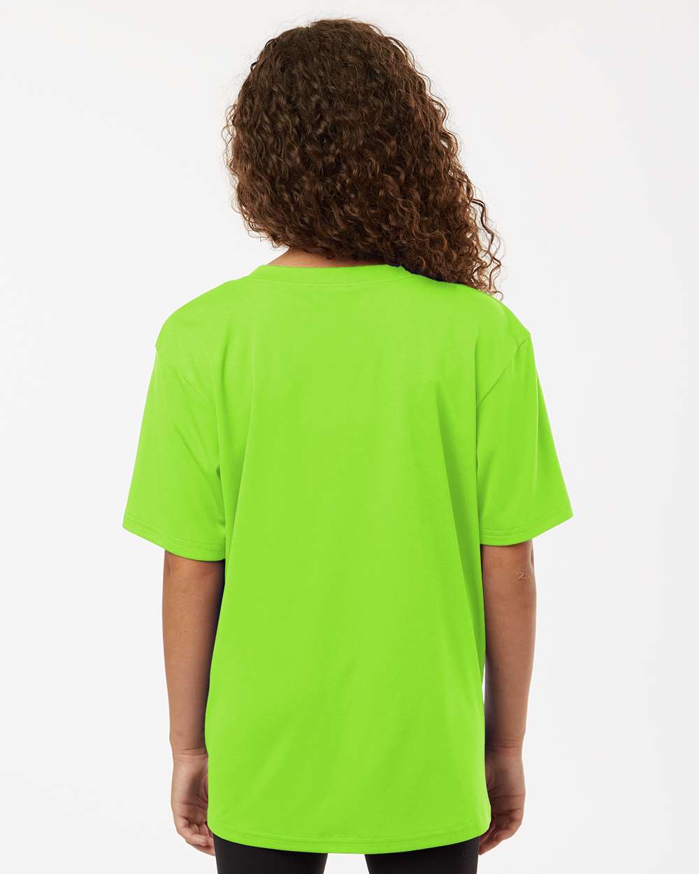 AllPro 48000Y, 12547 Youth Pro-lock Performance T-shirt, Lime