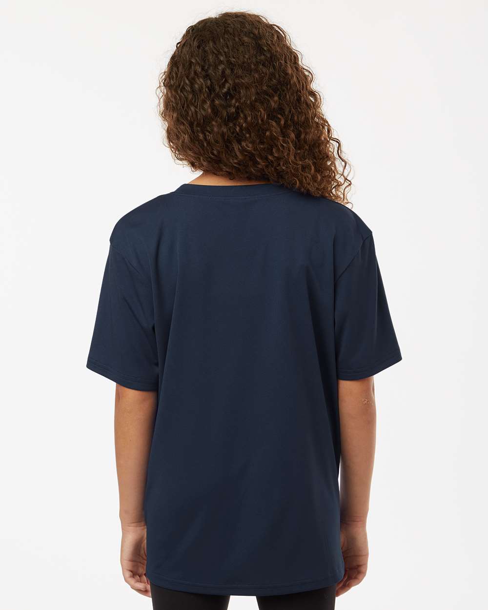 AllPro 48000Y, 12547 Youth Pro-lock Performance T-shirt, Navy