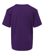 AllPro 48000Y, 12547 Youth Pro-lock Performance T-shirt, Purple