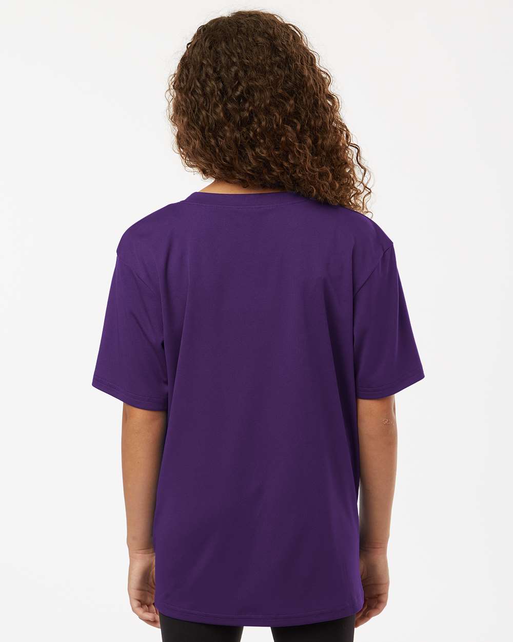 AllPro 48000Y, 12547 Youth Pro-lock Performance T-shirt, Purple