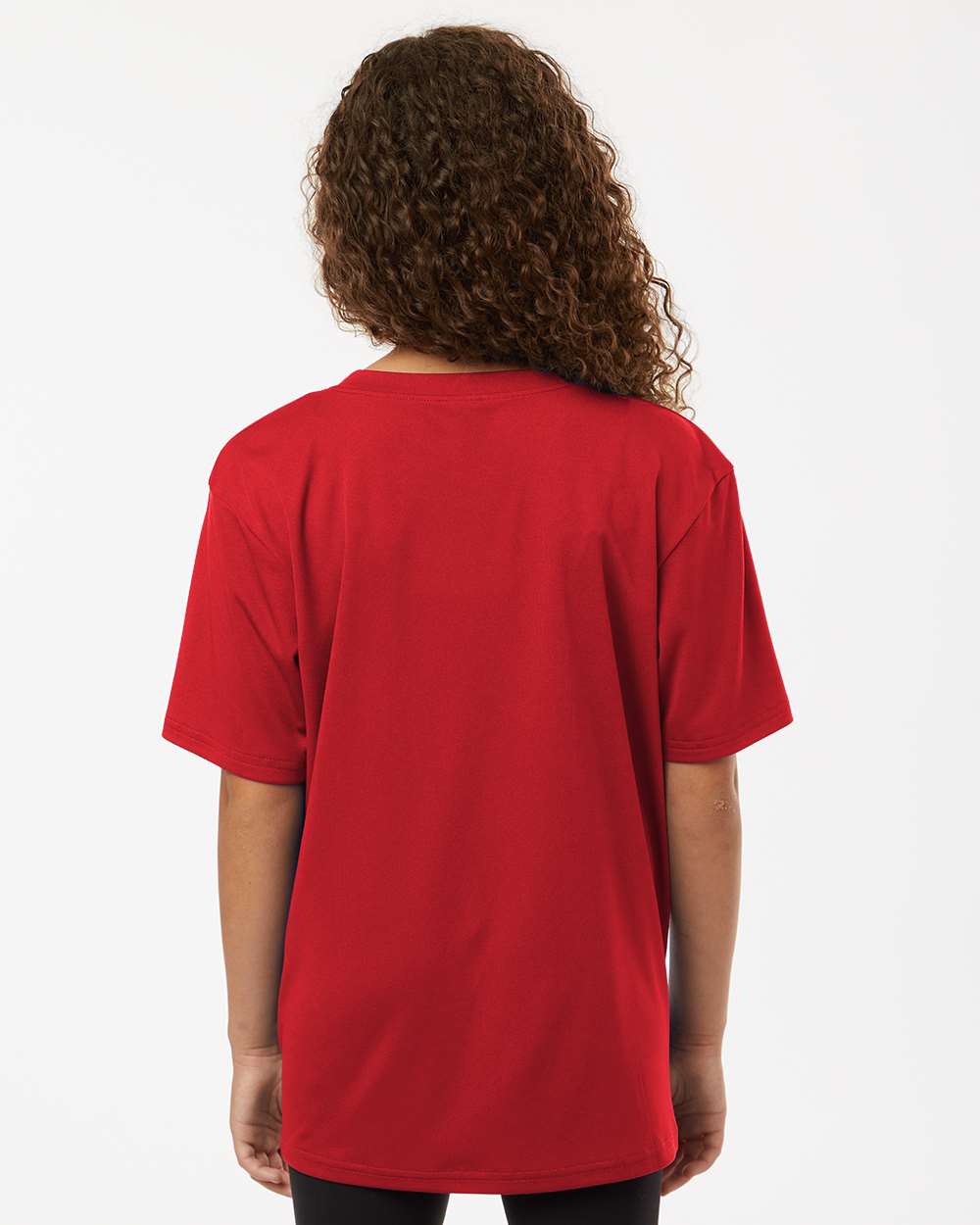 AllPro 48000Y, 12547 Youth Pro-lock Performance T-shirt, Red