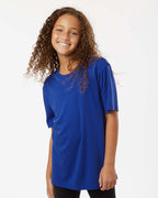 AllPro 48000Y, 12547 Youth Pro-lock Performance T-shirt, Royal