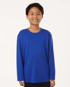 AllPro 48400Y, 12548 Youth Pro-lock Performance Long Sleeve T-shirt, Royal