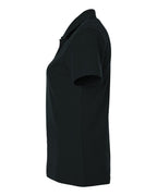 AllPro 62800L, 12549 Women's Pique Polo, Black