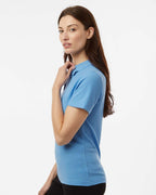 AllPro 62800L, 12549 Women's Pique Polo, Carolina Blue