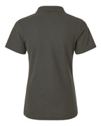 AllPro 62800L, 12549 Women's Pique Polo, Charcoal