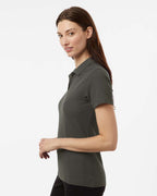 AllPro 62800L, 12549 Women's Pique Polo, Charcoal