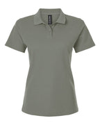 AllPro 62800L, 12549 Women's Pique Polo, Greystone