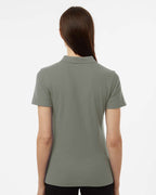 AllPro 62800L, 12549 Women's Pique Polo, Greystone