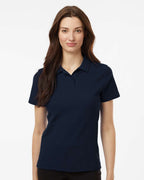 AllPro 62800L, 12549 Women's Pique Polo, Navy