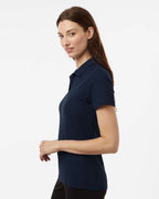 AllPro 62800L, 12549 Women's Pique Polo, Navy