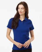 AllPro 62800L, 12549 Women's Pique Polo, Royal