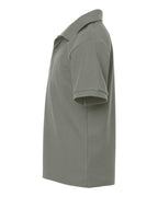 AllPro 62800Y, 12550 Youth Pique Polo, Greystone