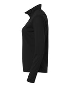 AllPro 41870L, 12556 Women's Pro-lock Performance Quarter-zip Pullover, Black