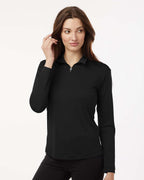 AllPro 41870L, 12556 Women's Pro-lock Performance Quarter-zip Pullover, Black