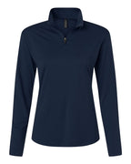 AllPro 41870L, 12556 Women's Pro-lock Performance Quarter-zip Pullover, Navy