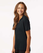 AllPro 41800L, 12563 Women's Pro-lock Performance Polo, Black
