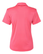 AllPro 41800L, 12563 Women's Pro-lock Performance Polo, Bright Pink
