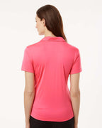 AllPro 41800L, 12563 Women's Pro-lock Performance Polo, Bright Pink