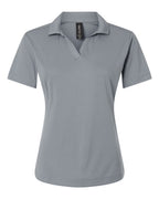 AllPro 41800L, 12563 Women's Pro-lock Performance Polo, Heather Steel