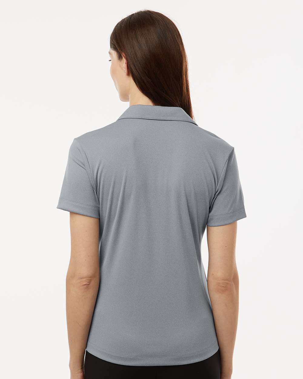 AllPro 41800L, 12563 Women's Pro-lock Performance Polo, Heather Steel