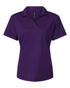 AllPro 41800L, 12563 Women's Pro-lock Performance Polo, Purple