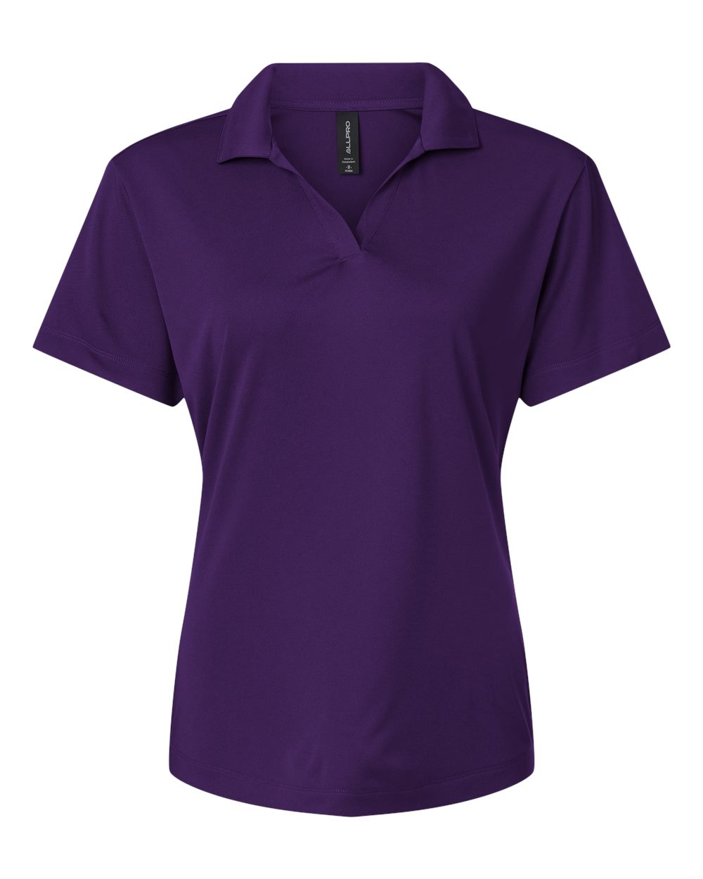 AllPro 41800L, 12563 Women's Pro-lock Performance Polo, Purple