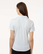AllPro 41800L, 12563 Women's Pro-lock Performance Polo, White