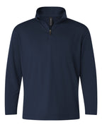 AllPro 41870Y, 12557 Youth Pro-lock Performance Quarter-zip Pullover, Navy