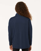 AllPro 41870Y, 12557 Youth Pro-lock Performance Quarter-zip Pullover, Navy