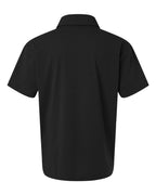 AllPro 41SP0, 12558 Men's Pro-flex Sorona Polo, Black