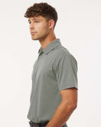 AllPro 41SP0, 12558 Men's Pro-flex Sorona Polo, Greystone