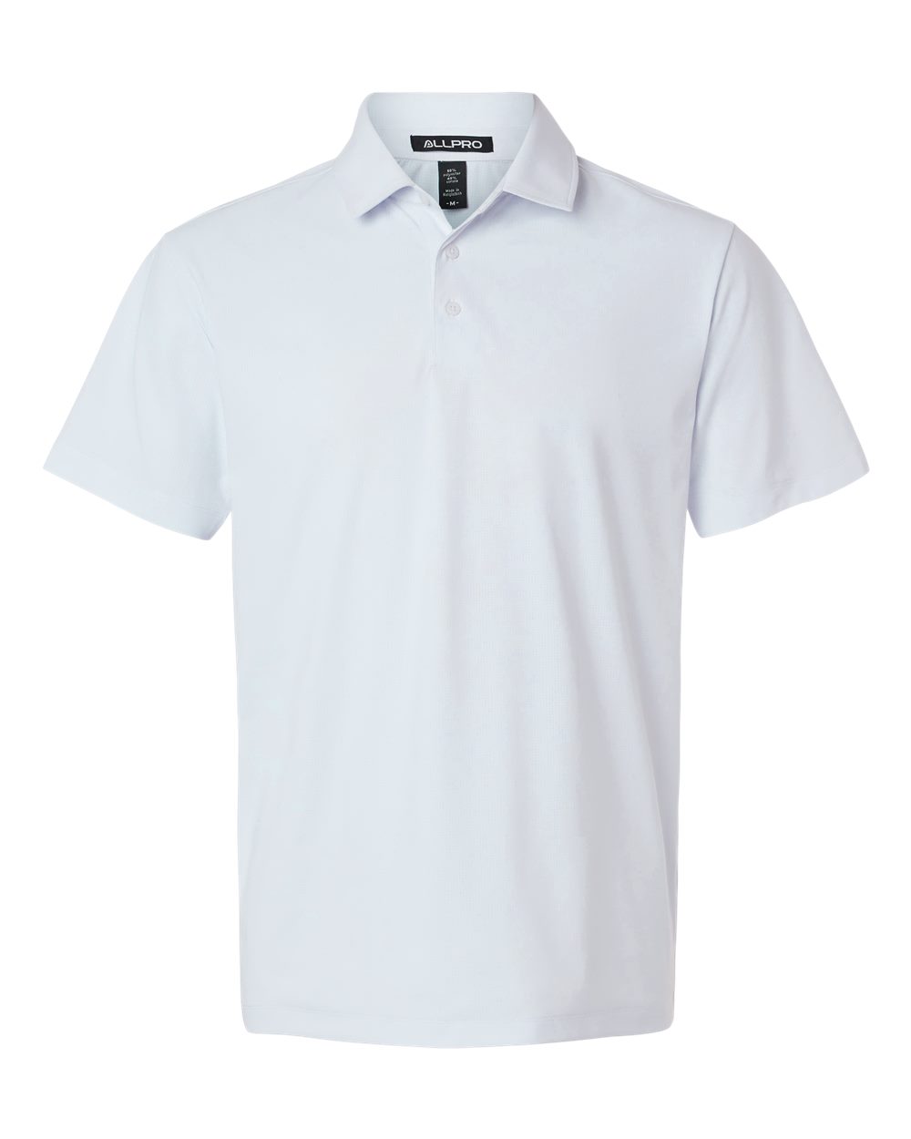 AllPro 41SP0, 12558 Men's Pro-flex Sorona Polo, White