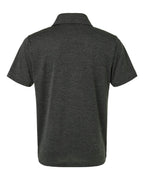 AllPro 4HM00, 12561 Men's Pro-lock Performance Mélange Polo, Black Melange