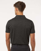 AllPro 4HM00, 12561 Men's Pro-lock Performance Mélange Polo, Black Melange