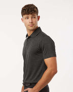AllPro 4HM00, 12561 Men's Pro-lock Performance Mélange Polo, Black Melange