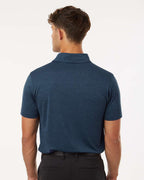 AllPro 4HM00, 12561 Men's Pro-lock Performance Mélange Polo, Navy Melange