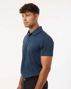 AllPro 4HM00, 12561 Men's Pro-lock Performance Mélange Polo, Navy Melange