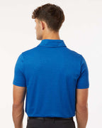 AllPro 4HM00, 12561 Men's Pro-lock Performance Mélange Polo, Royal Melange