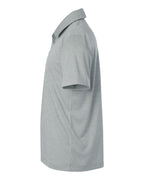 AllPro 4HM00, 12561 Men's Pro-lock Performance Mélange Polo, Silver Melange