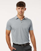 AllPro 4HM00, 12561 Men's Pro-lock Performance Mélange Polo, Silver Melange