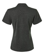AllPro 4HM00L, 12562 Women's Pro-lock Performance Mélange Polo, Black Melange