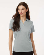 AllPro 4HM00L, 12562 Women's Pro-lock Performance Mélange Polo, Silver Melange