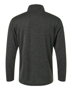 AllPro 4HM700, 12559 Men's Pro-lock Performance Mélange Quarter-zip Pullover, Black Melange
