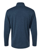 AllPro 4HM700, 12559 Men's Pro-lock Performance Mélange Quarter-zip Pullover, Navy Melange