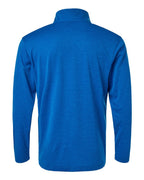 AllPro 4HM700, 12559 Men's Pro-lock Performance Mélange Quarter-zip Pullover, Royal Melange