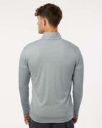 AllPro 4HM700, 12559 Men's Pro-lock Performance Mélange Quarter-zip Pullover, Silver Melange