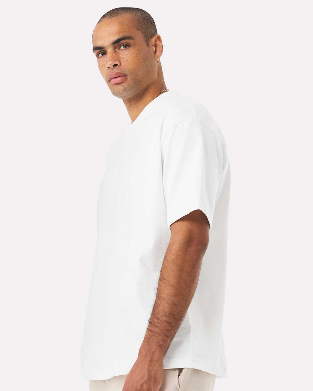 BELLA + CANVAS 4610, T-Shirts - Premium, White