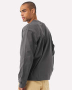 BELLA + CANVAS 4651, T-Shirts - Long Sleeve, Asphalt
