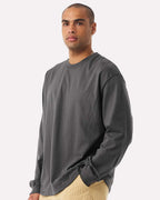 BELLA + CANVAS 4651, T-Shirts - Long Sleeve, Asphalt